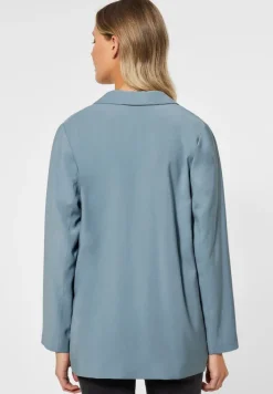 Street One Jacken*Casual Longblazer milky jade blue