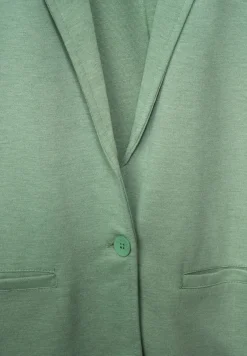 Street One Jacken*Casual Longblazer washed olive melange