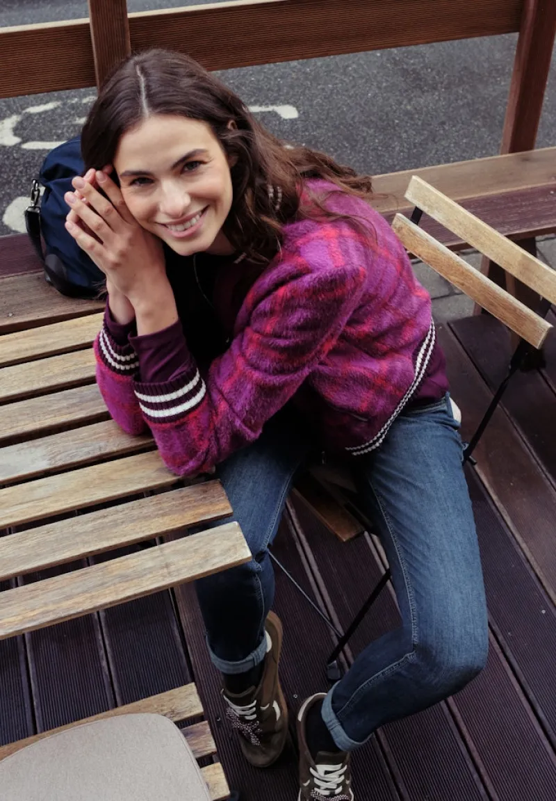 STREET ONE STUDIO Jeans*Casual Slim Fit Jeans dark indigo blue washed