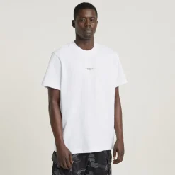 G-star Raw Shirts*Center chest loose r t white