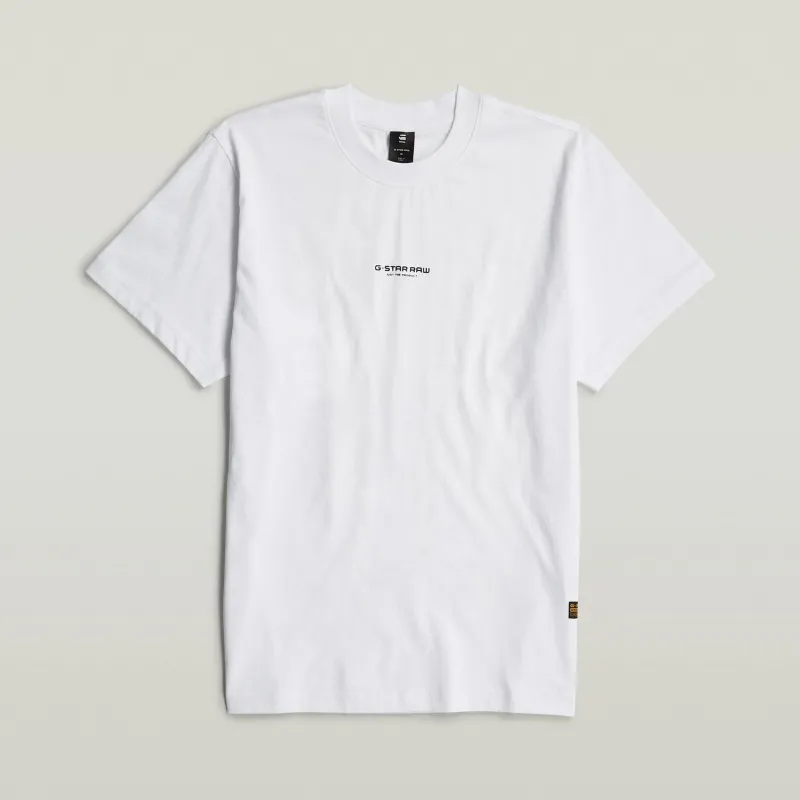G-star Raw Shirts*Center chest loose r t white