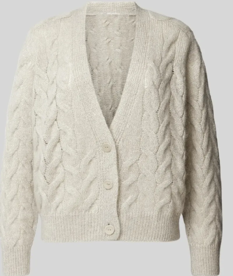 Tara-M Pullover & Sweatshirts*CHAJA Cardigan V moonbeam mel. 13-0000 mel.