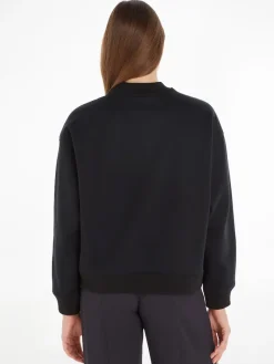 Calvin Klein Jeans Pullover & Sweatshirts*CHENILLE CK CREWNECK ck black