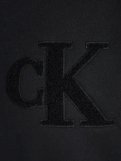 Calvin Klein Jeans Pullover & Sweatshirts*CHENILLE CK CREWNECK ck black