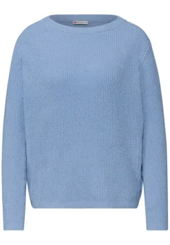 Street One Pullover & Sweatshirts*Chenille Pullover frosted blue
