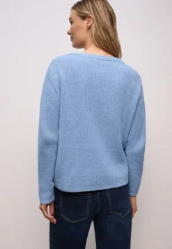Street One Pullover & Sweatshirts*Chenille Pullover frosted blue