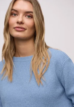 Street One Pullover & Sweatshirts*Chenille Pullover frosted blue