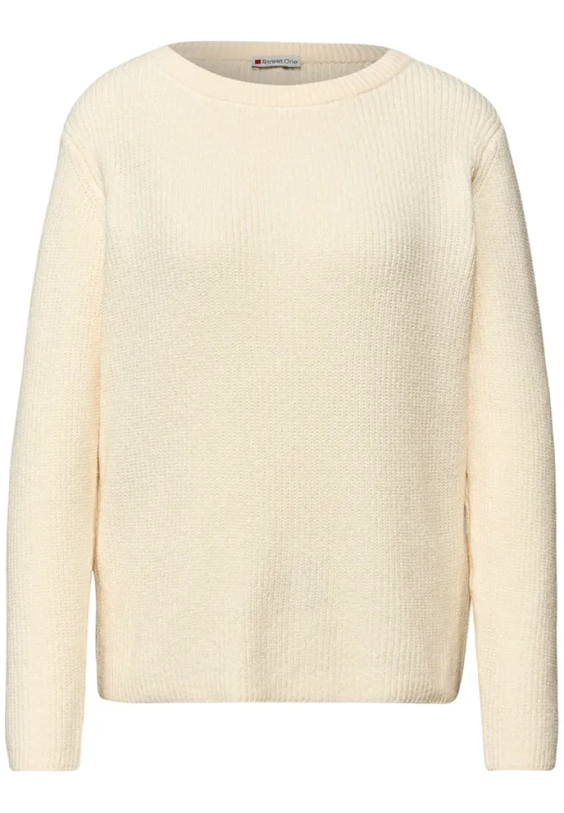 Street One Pullover & Sweatshirts*Chenille Pullover soft beige