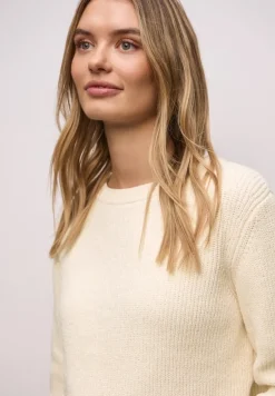 Street One Pullover & Sweatshirts*Chenille Pullover soft beige