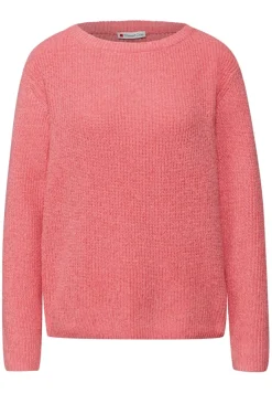 Street One Pullover & Sweatshirts*Chenille Pullover striking coral