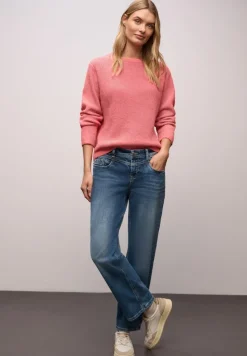 Street One Pullover & Sweatshirts*Chenille Pullover striking coral