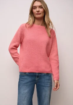 Street One Pullover & Sweatshirts*Chenille Pullover striking coral