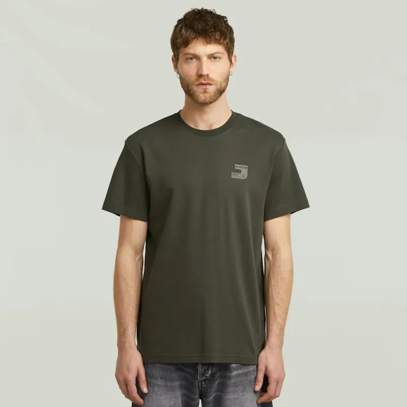 G-star Raw Shirts*Chest logo r t Asfalt