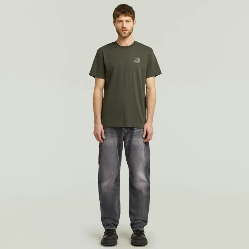 G-star Raw Shirts*Chest logo r t Asfalt