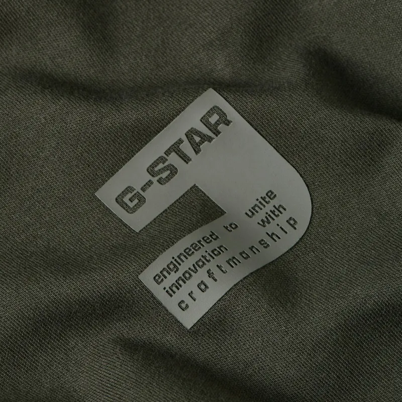G-star Raw Shirts*Chest logo r t Asfalt