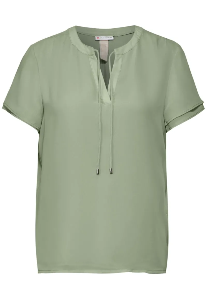 Street One Blusen*Chiffon Bluse soft moss green