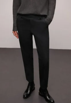 Street One Hosen*Chino mit Tape-Detail Black