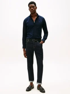 Tommy Hilfiger Hemden|Big Boys*CL - FLEX POPLIN SF SHIRT desert sky