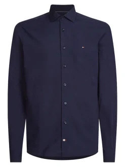 Tommy Hilfiger Hemden|Big Boys*CL - FLEX POPLIN SF SHIRT Navy Blazer