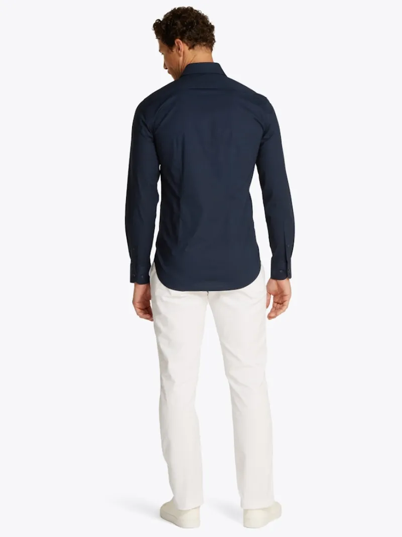 Tommy Hilfiger Hemden|Big Boys*CL - STCH POP CTRST SHIRT PRK SF desert sky