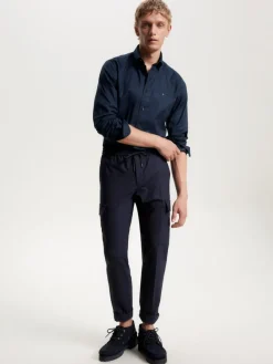 Tommy Hilfiger Hemden|Big Boys*CL FLEX OXF RF SHIRT desert sky