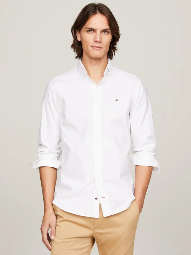 Tommy Hilfiger Hemden|Big Boys*CL FLEX OXF RF SHIRT white