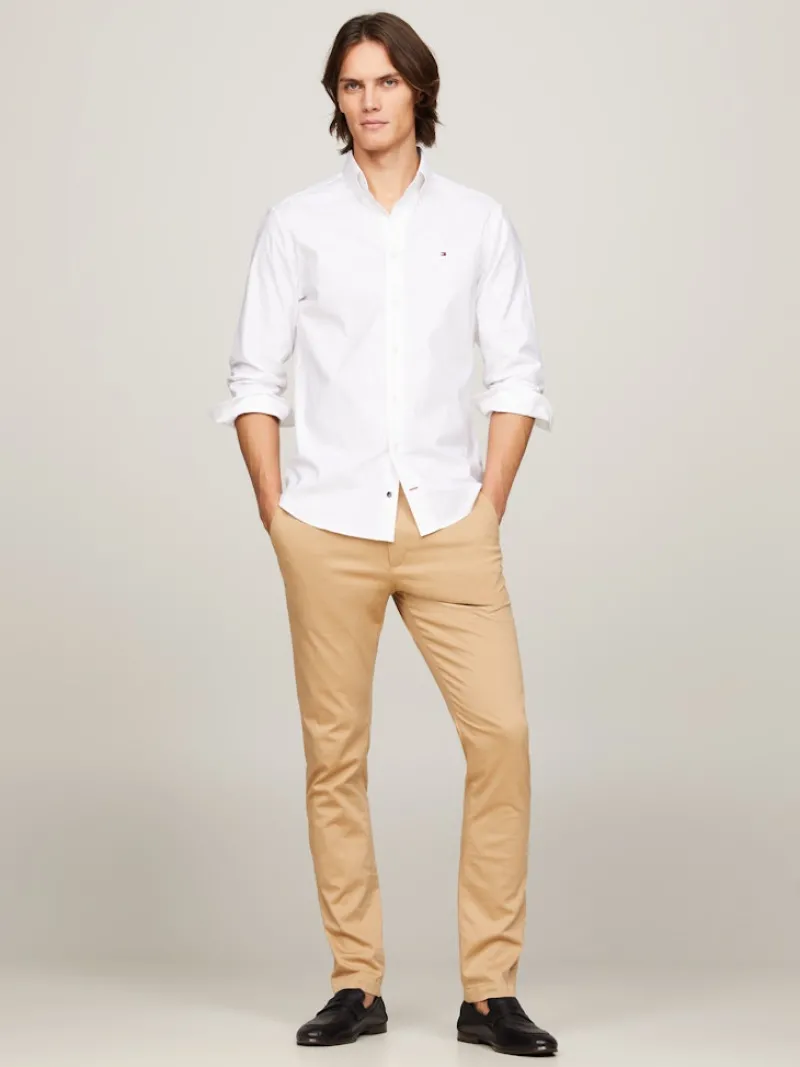 Tommy Hilfiger Hemden|Big Boys*CL FLEX OXF RF SHIRT white