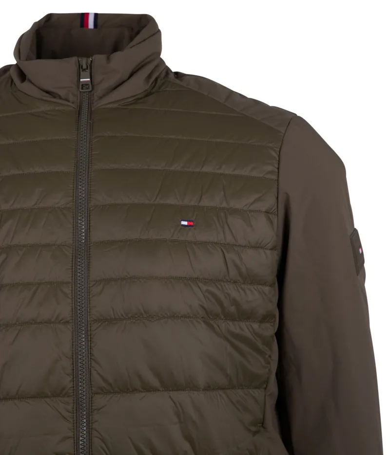 Tommy Hilfiger Jacken|Big Boys*CL MIX MEDIA STAND COLLAR JACKET Oliv