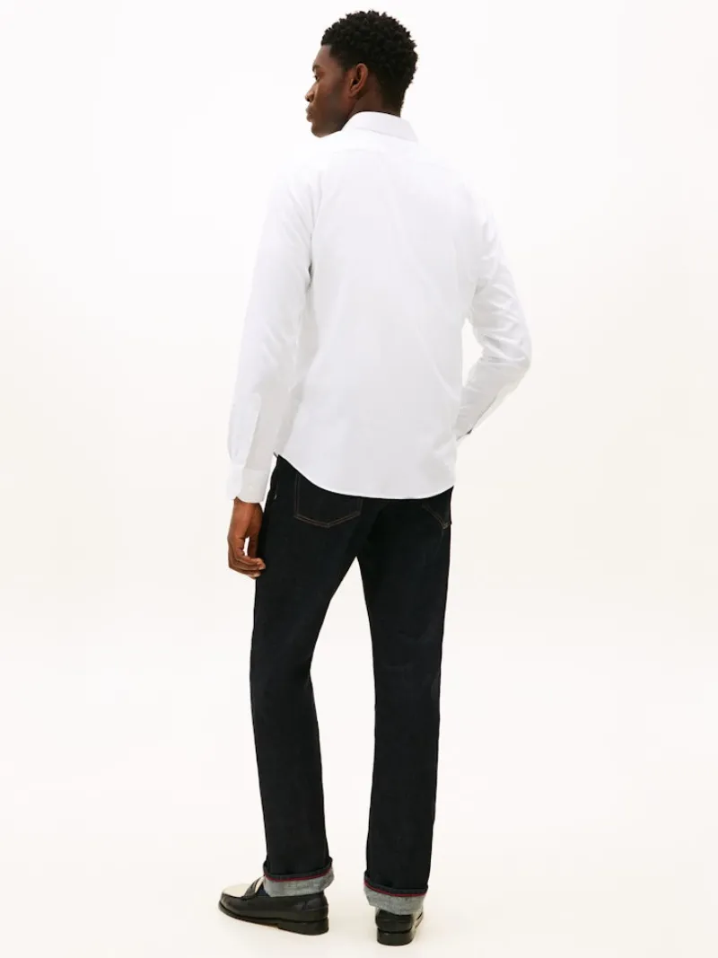 Tommy Hilfiger Hemden|Big Boys*CL TWILL PINSTRIPE SHIRT RF chambray sky - stripe