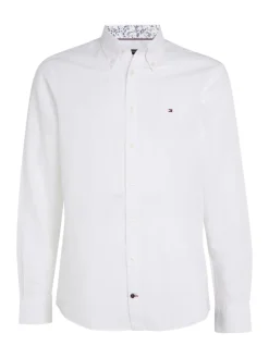 Tommy Hilfiger Hemden|Big Boys*CL W-CO LINEN SOLID SF SHIRT optic white