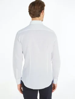 Tommy Hilfiger Hemden|Big Boys*CL W-CO LINEN SOLID SF SHIRT optic white