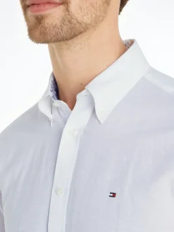 Tommy Hilfiger Hemden|Big Boys*CL W-CO LINEN SOLID SF SHIRT optic white