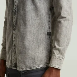 G-star Raw Hemden*Clean slim shirt ls sun faded graphite grey