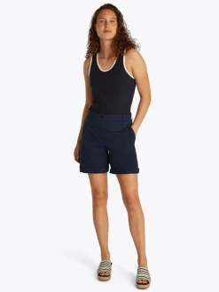 Tommy Hilfiger Shorts*CO BLEND GMD CHINO SHORT dark night navy