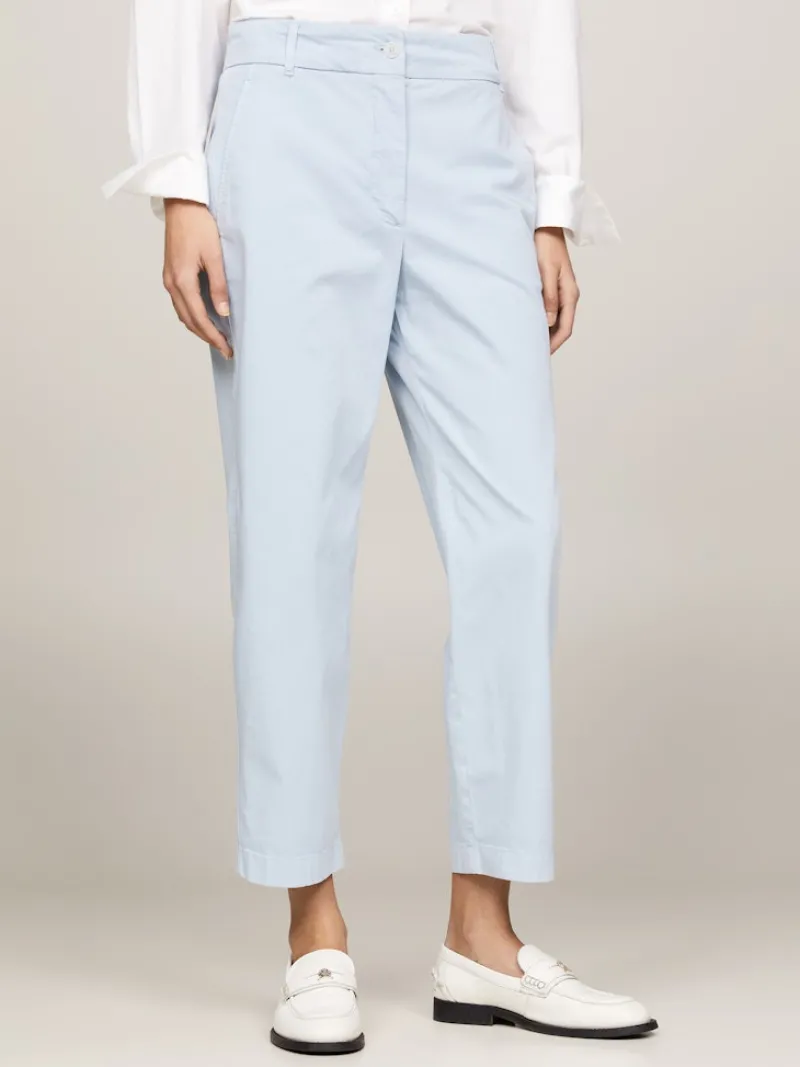 Tommy Hilfiger Hosen*CO BLEND GMD SLIM STRAIGHT CHINO breezy blue