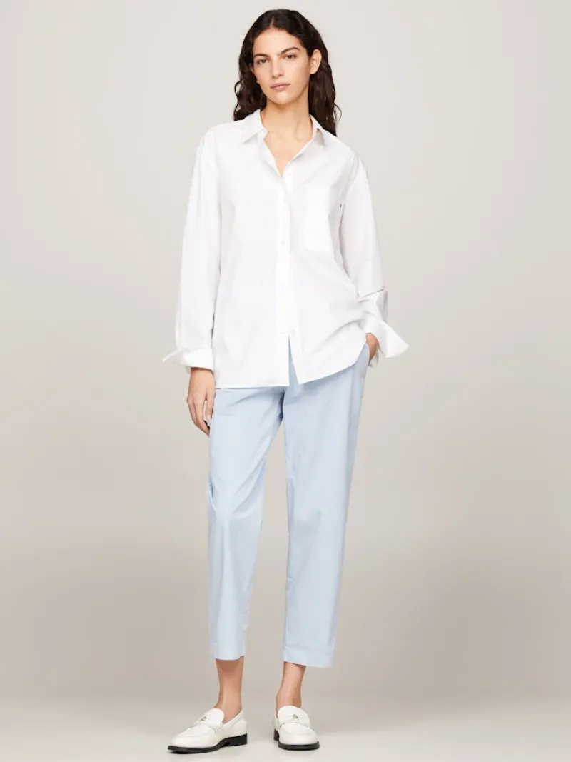 Tommy Hilfiger Hosen*CO BLEND GMD SLIM STRAIGHT CHINO breezy blue