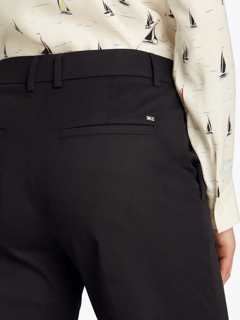 Tommy Hilfiger Hosen*CO SLIM STRAIGHT CHINO Black