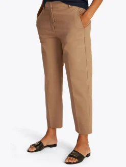 Tommy Hilfiger Hosen*CO SLIM STRAIGHT CHINO safari canvas