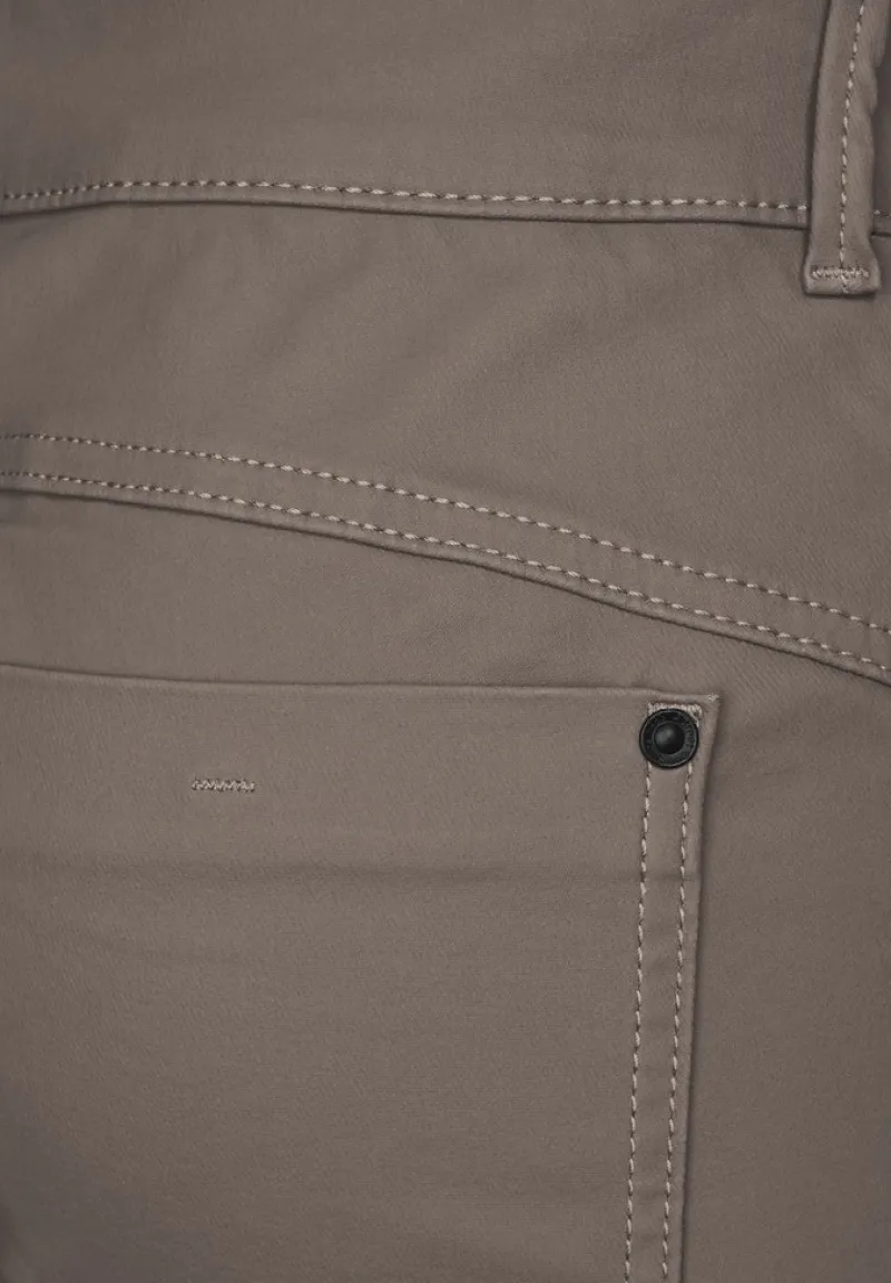 Street One Hosen*Coating Slim Fit Hose shiny sandy mocca