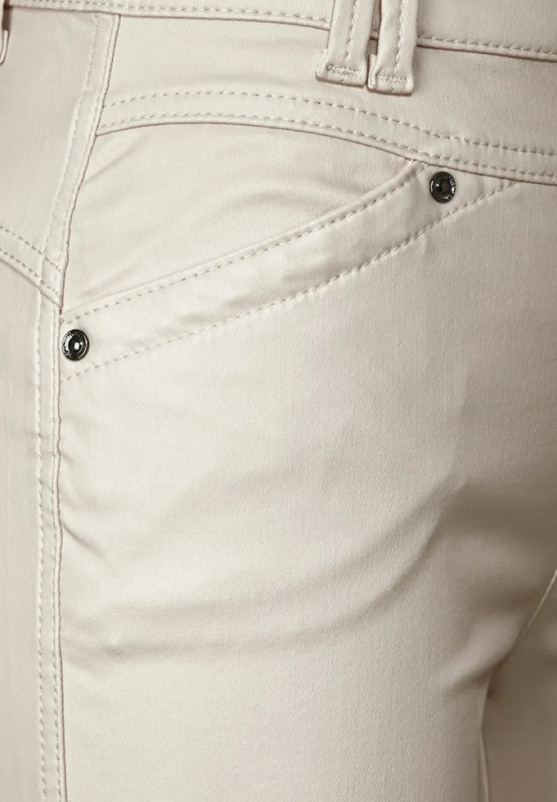 Street One Hosen*Coating Slim Fit Hose smooth sand beige