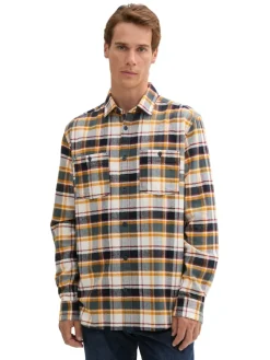 Tom Tailor Hemden|Big Boys*Comfort Hemd mit Karomuster navy multi check