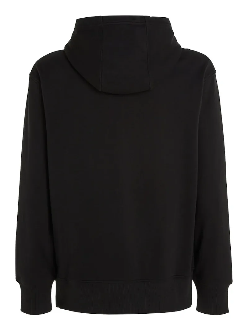 Calvin Klein Jeans Pullover & Sweatshirts*CONNECTED LAYER LANDSCAPE HOODIE ck black
