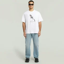 G-star Raw Jeans|Big Boys*Contor 3D Regular sun faded pacific blue