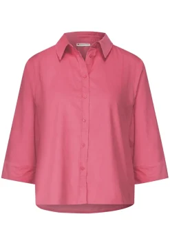 Street One Blusen*Cord Hemdbluse almond coral