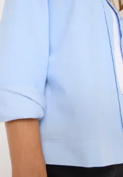 Cecil Blusen*Cord Hemdbluse light sky blue