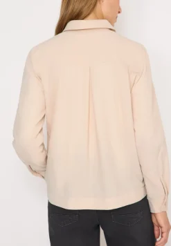 Cecil Blusen*Cord Hemdbluse oat milk beige
