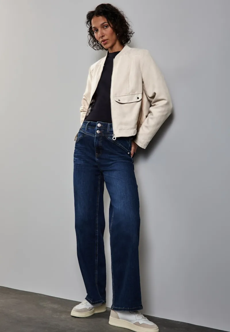 Street One Jacken*Cord-Blouson smooth sand beige