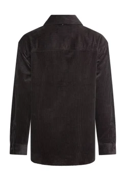 Camel Active Blusen*Cord-Bluse aus reiner Baumwolle caviar