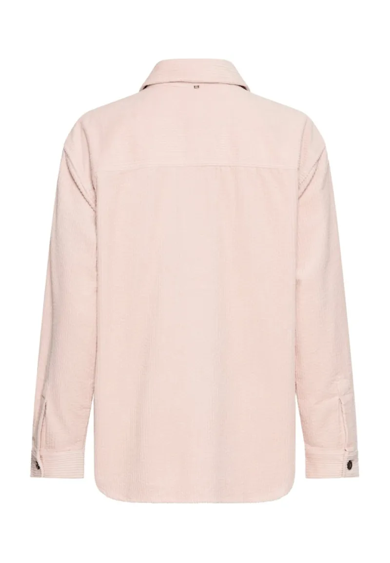 Camel Active Blusen*Cord-Bluse aus reiner Baumwolle mauve pink