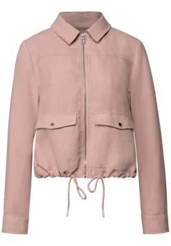 Street One Jacken*Cordjacke mit Zipper faded rose
